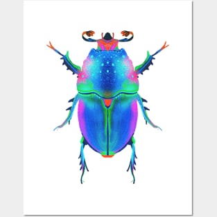 Aesthetic Beetle Painting Posters and Art